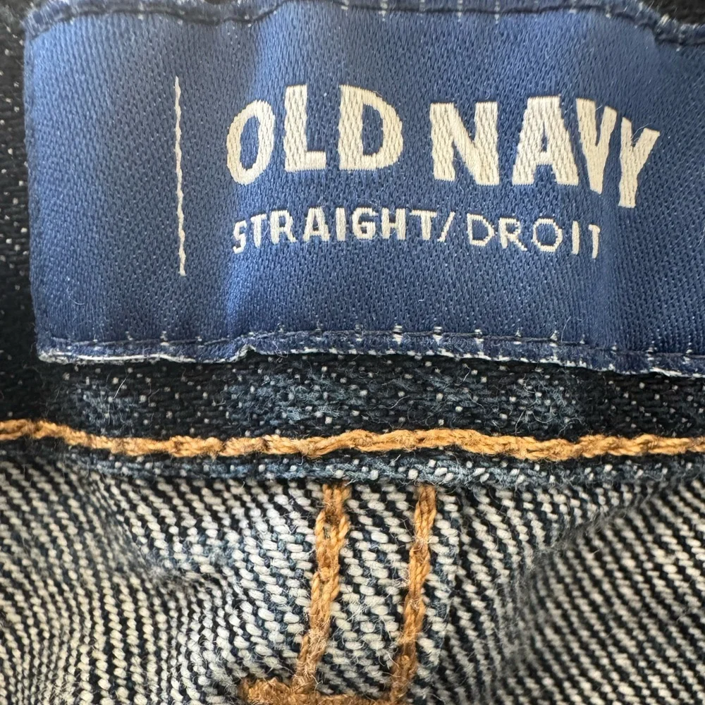 Old Navy Dark Blue Denim Jeans Kids Boys Size 8 Slim
